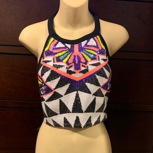 2B Bebe Colorful crop top 🌈